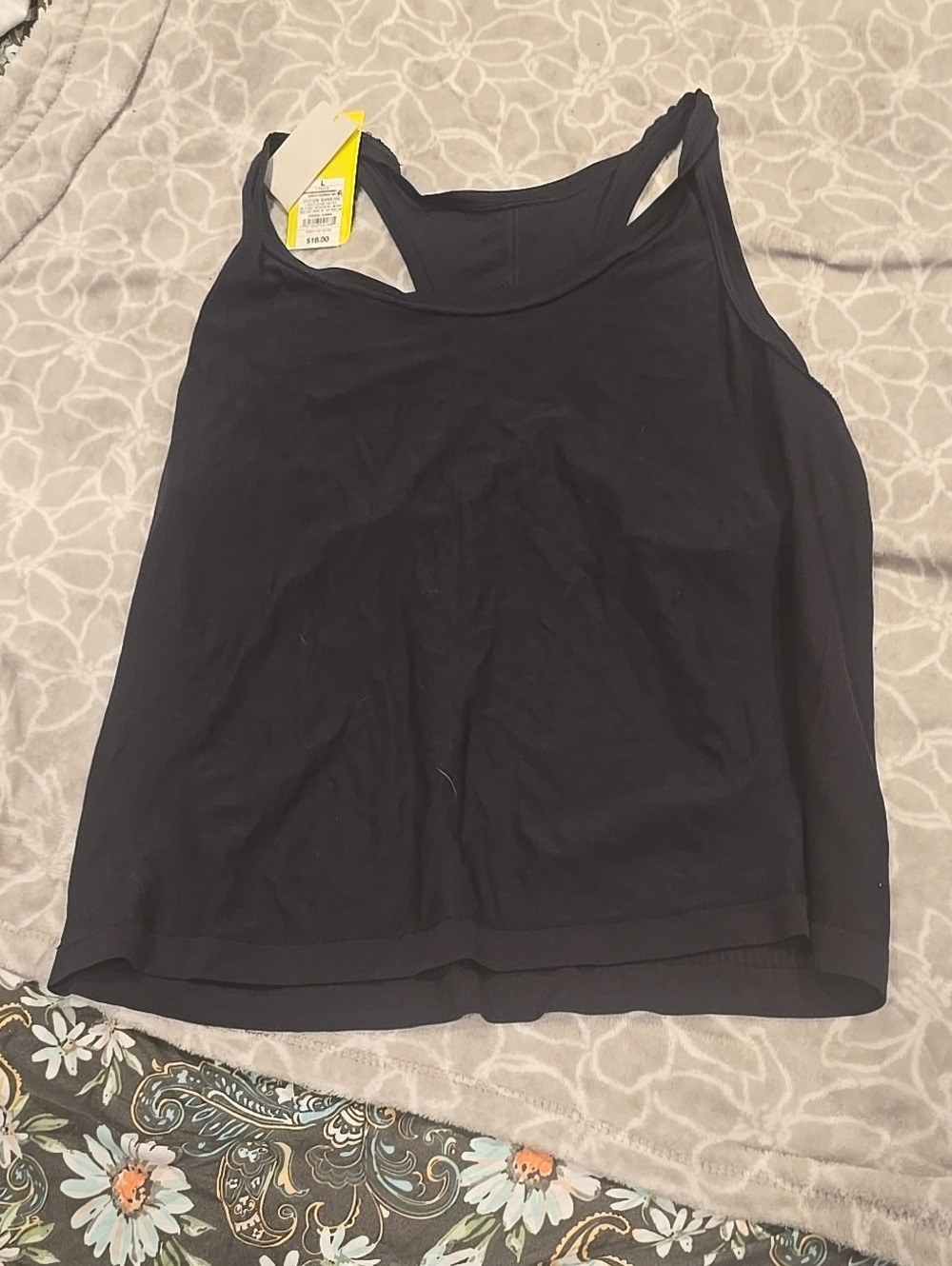 ❤️10/$13 New Black Women’s Racerback Tank Top - Solid Black